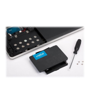 Crucial BX500 240 GB SSD form factor 2.5" SSD interface SATA Write speed 500 MB/s Read speed 540 MB/s