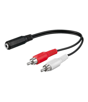 Goobay | Audio cable adapter, 3.5 mm | 50092