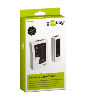 Goobay | Network cable tester | 68856 | Black/White