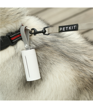 PETKIT | Dog Waste Dispenser Set | Bags: 30x22 cm, Dispenser: 14/8.2 cm x 3.8 cm