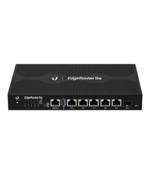 Ubiquiti EdgeRouter 6P Ethernet (RJ-45) ports, 4-Core MIPS64 | Ubiquiti | EdgeRouter 6P | Managed | Desktop | 1 Gbps (RJ-45) por