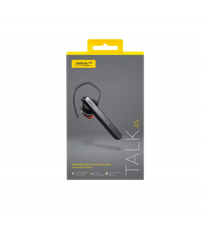 Talk 45 | In-ear/Ear-hook | Hands free device | Noise-canceling | 7.2 g | Black | 57.4 cm | 24.2 cm | Volume control | 15.4 cm