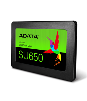 ADATA Ultimate SU650 120 GB SSD interface SATA Write speed 320 MB/s Read speed 520 MB/s