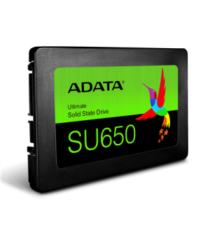 ADATA Ultimate SU650 120 GB SSD interface SATA Write speed 320 MB/s Read speed 520 MB/s