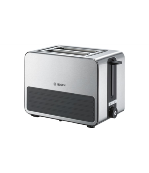 Bosch | TAT7S25 | Toaster | Power 1050 W | Number of slots 2 | Stainless steel/ black