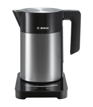Bosch | Kettle | TWK7203 | With electronic control | 2200 W | 1.7 L | Stainless steel | 360° rotational base | Stainless steel/ 