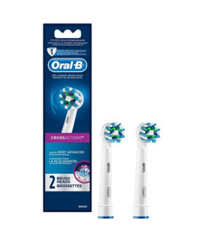 Oral-B | EB50-2 Cross Action | Toothbrush replacement | Heads | For adults | Number of brush heads included 2 | Number of teeth 