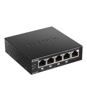 D-Link | Switch | DGS-1005P | Unmanaged | Desktop | Gigabit Ethernet (copper) ports quantity 5 | Power over Ethernet (PoE) ports