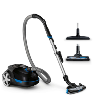 Philips | Vacuum cleaner | Performer Active FC8578/09 | Bagged | Power 900 W | Dust capacity 4 L | Black