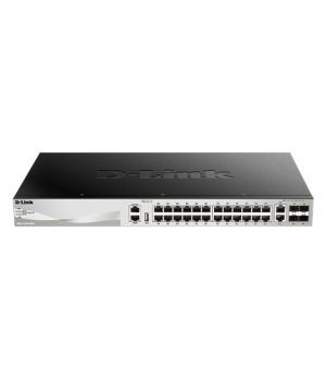 D-Link | DGS-3130-30TS | Switch | Managed L3 | Rack mountable | Gigabit Ethernet (copper) ports quantity 24 | 10 Gbps (RJ-45) po