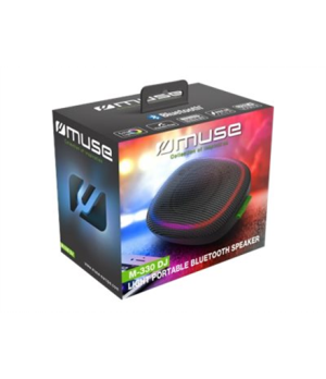 Muse | Speaker | M-330DJ | 5 W | Bluetooth | Black