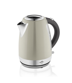 ETA | Kettle | ELA ETA859890070 | Standard | 2100 W | 1.7 L | Stainless steel | 360° rotational base | Cream