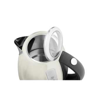 ETA | Kettle | ELA ETA859890070 | Standard | 2100 W | 1.7 L | Stainless steel | 360° rotational base | Cream