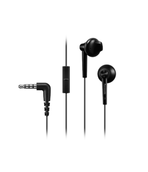 Panasonic | Headphones | RP-TCM55E-K | Wired | In-ear | Microphone | Black