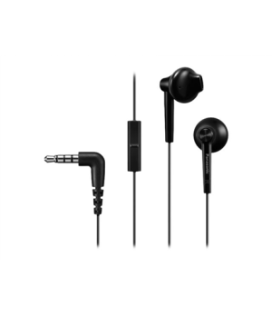 Panasonic | Headphones | RP-TCM55E-K | Wired | In-ear | Microphone | Black