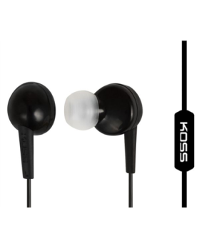 Koss | Headphones | KEB6iK | Wired | In-ear | Microphone | Black