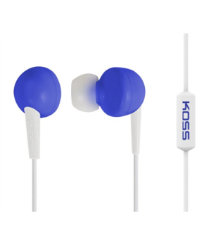 Koss | KEB6iB | Headphones | Wired | In-ear | Microphone | Blue