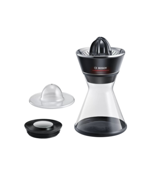 Bosch | Juicer | MCP72GPB | Type Citrus juicer | Transparent/ black | 40 W | Extra large fruit input | Number of speeds 1