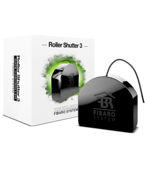 Fibaro | Roller Shutter 3 | Z-Wave | Black