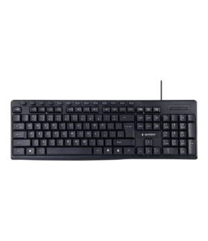 Gembird | Multimedia Keyboard | KB-UM-107 | Multimedia | Wired | US | Black