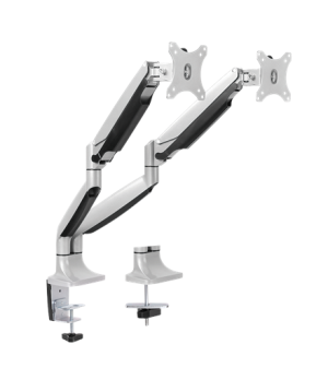 Logilink BP0043 Dual Monitor Desk mount, 13"-32",gas spring, aluminum | Logilink