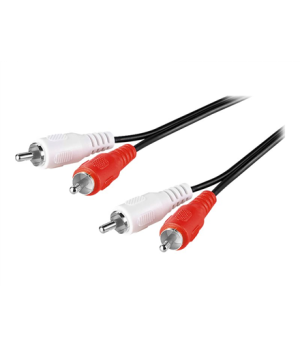 Goobay | Stereo RCA cable 2x RCA | 50030 | 2 RCA male (audio left/right) | 2 RCA male (audio left/right)