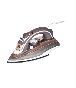 Adler | Iron | AD 5030 | Steam Iron | 3000 W | Water tank capacity 310 ml | Continuous steam 20 g/min | Brown