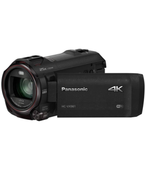 Panasonic HC-VX980EP-K 3840 x 2160 pixels Digital zoom 60/1500 x Black Wi-Fi LCD pixels Image stabilizer Optical zoom 20 x 3.0 "