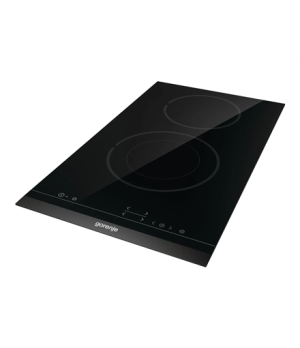 Gorenje | ECT322BCSC | Hob | Vitroceramic | Number of burners/cooking zones 2 | Touch | Timer | Black | Display