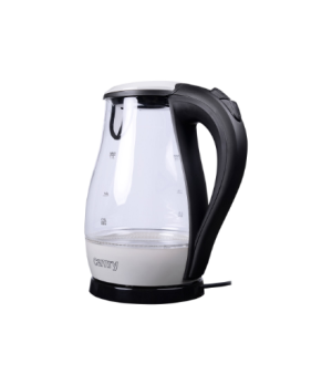 Camry | CR 1251 | Standard kettle | 2000 W | 1.7 L | Glass | 360° rotational base | Glass/Black