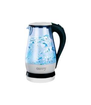 Camry | CR 1251 | Standard kettle | 2000 W | 1.7 L | Glass | 360° rotational base | Glass/Black