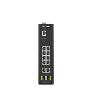 D-LINK DIS-200G-12S L2 Managed Industrial Switch with 10 10/100/1000Base-T and 2 1000Base-X SFP ports | D-Link | 60 month(s)