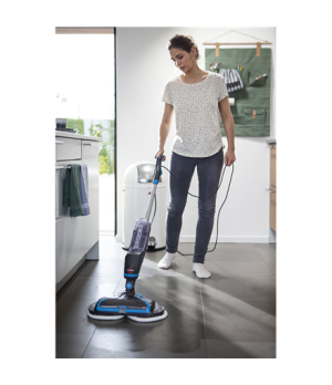 Mop | SpinWave | Corded operating | Washing function | Power 105 W | Blue/Titanium