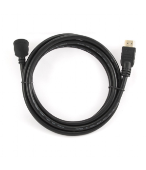 Cablexpert | HDMI High speed 90 degrees male to straight male connectors cable, 19 pins gold-plated connectors | HDMI 19pin male