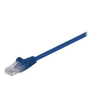 Goobay | 68385 | CAT 5e patch cable, U/UTP, blue, 7.5 m