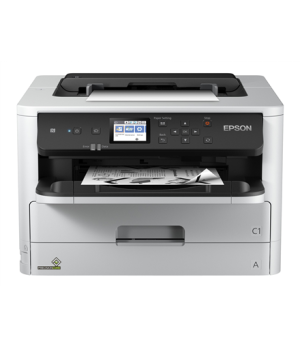 Epson Printer | WorkForce WF-M5298DW | PrecisionCore™ Print Head | Mono | A4 | Wi-Fi | Grey