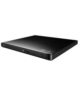 H.L Data Storage | Ultra Slim Portable DVD-Writer | GP57EB40 | Interface USB 2.0 | DVD±R/RW | CD read speed 24 x | CD write spee