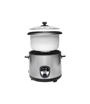 Tristar | Rice cooker | RK-6129 | 900 W | Stainless steel