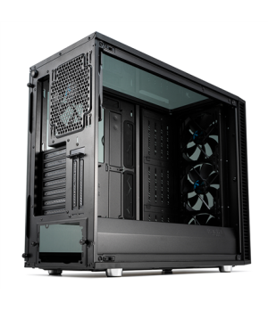 Fractal Design | Define S2 Vision - Blackout | Side window | E-ATX | Power supply included No | ATX