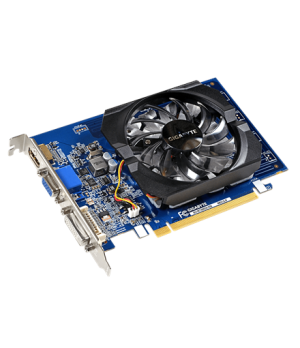 GIGABYTE GV-N730D3-2GI  Gigabyte GV-N730D3-2GI (rev. 3.0) NVIDIA 2 GB GeForce GT 730 DDR3 PCI Express 2.0 HDMI ports quantity 1 