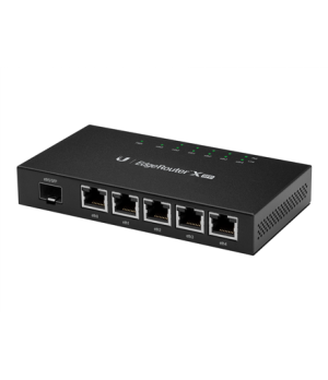 EdgeRouter | ER-X-SFP | No Wi-Fi | 10/100/1000 Mbit/s | Ethernet LAN (RJ-45) ports 5 | Mesh Support No | MU-MiMO No | No mobile 