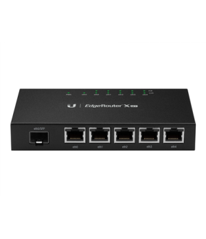 EdgeRouter | ER-X-SFP | No Wi-Fi | 10/100/1000 Mbit/s | Ethernet LAN (RJ-45) ports 5 | Mesh Support No | MU-MiMO No | No mobile 