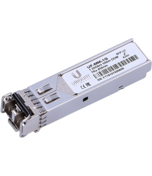 Ubiquiti | UF-MM-1G | SFP | Multi-Mode Fiber | Dual LC | 10/100/1000 Mbit/s | Wavelength 850 nm | Maximum transfer distance 550 