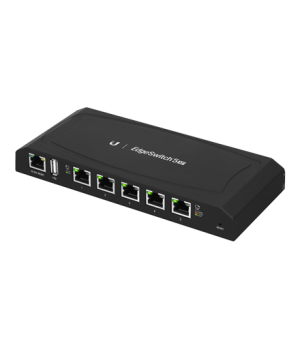 Ubiquiti | EdgeSwitch | ES-5XP | Web managed | Wall mountable | 10/100 Mbps (RJ-45) ports quantity 1 | 1 Gbps (RJ-45) ports quan