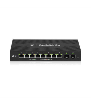 Ubiquiti | EdgeSwitch | ES-10XP | Web managed | Rackmountable | 10/100 Mbps (RJ-45) ports quantity 1 | 1 Gbps (RJ-45) ports quan