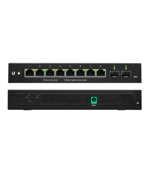 Ubiquiti | EdgeSwitch | ES-10XP | Web managed | Rackmountable | 10/100 Mbps (RJ-45) ports quantity 1 | 1 Gbps (RJ-45) ports quan