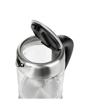 Adler | Kettle | AD 1247 NEW | With electronic control | 1850 - 2200 W | 1.7 L | Stainless steel, glass | 360° rotational base |