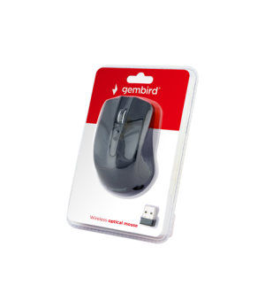 Gembird | Mouse | MUSW-4B-04 | Standard | Wireless | Black