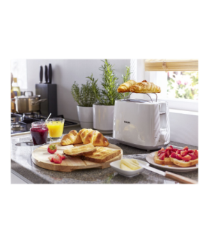 Philips | Toaster | HD2582/00 | Power 760 - 900 W | Number of slots 2 | Housing material Plastic | White