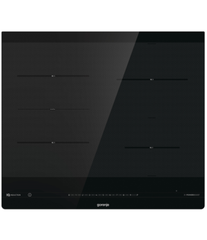 Gorenje | IS645BG | Hob | Induction | Number of burners/cooking zones 4 | Slider | Timer | Black | Display